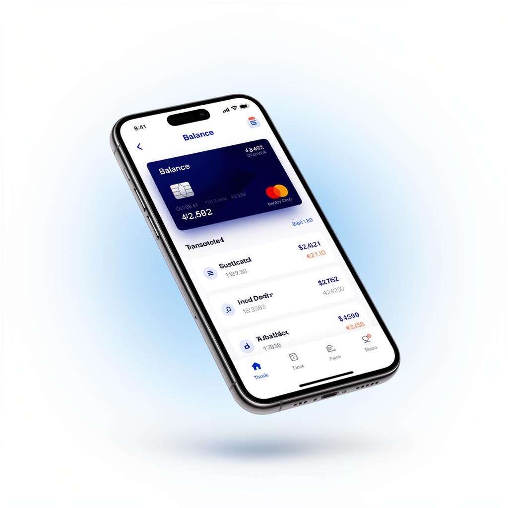 Nova Bank mobile app preview